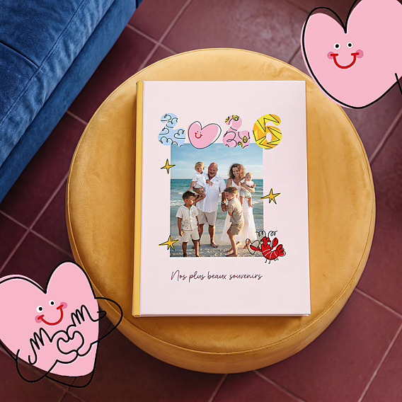 Album Photo Famille Briller toute l'année - Alicia Flipo x Popcarte