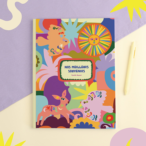 Album Photo Famille Cosmic folk - Leona Rose x Popcarte