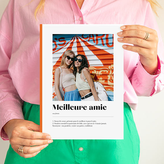 Livre à Personnaliser Meilleure Amie