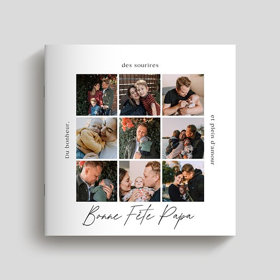 Album Photo Famille Souvenirs en Famille - Popcarte