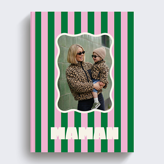 Album Photo Famille Rayures d'amour maman