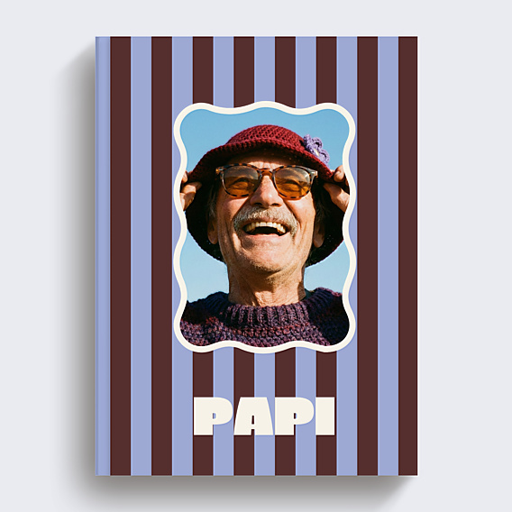 Album Photo Famille Rayures d'amour papi