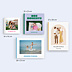 Album Photo Famille Color bloc lilas avec photo