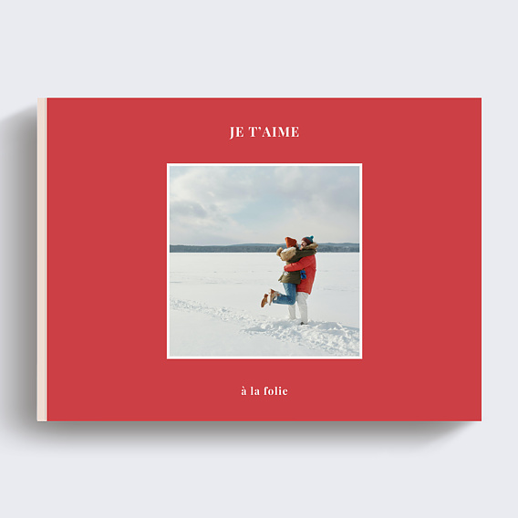 Album photo famille Coloré Amour Recto