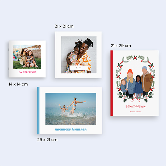 Album Photo Famille Couronne de Noël