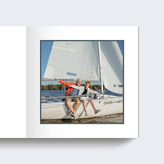 Album Photo Famille Amour en Fête Bleu