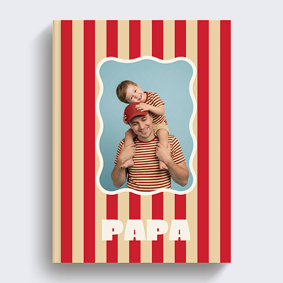 Album Photo Famille Rayures d'amour papa