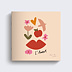 Album photo famille Marie-Lou Création x Popcarte - L'Amour Recto