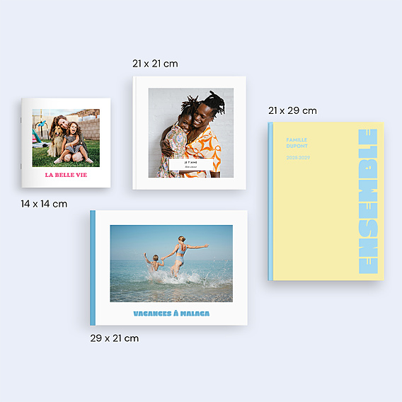 Album Photo Famille Color bloc