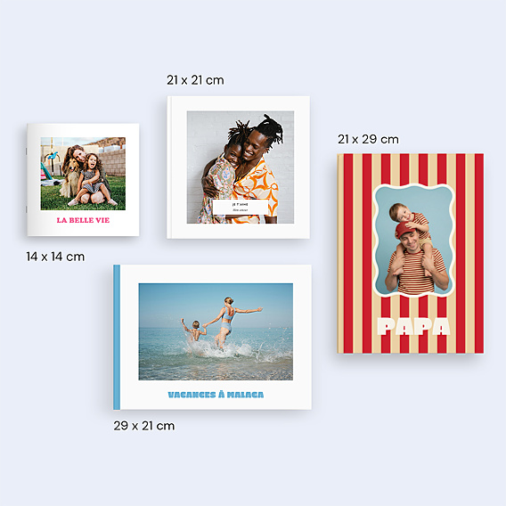 Album Photo Famille Rayures d'amour papa