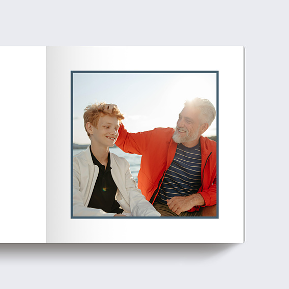 Album Photo Famille Amour en Fête Bleu