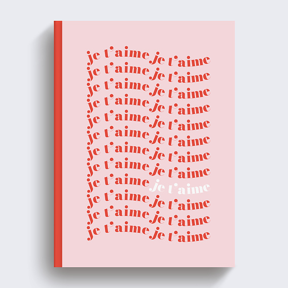 Album photo famille Je t'aime Recto