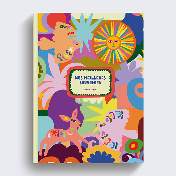 Album photo famille Cosmic folk - Leona Rose x Popcarte Recto