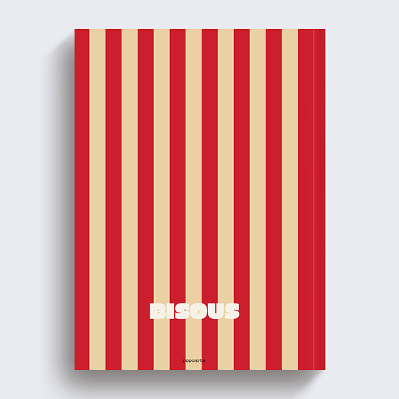 Album photo famille Rayures d'amour papa Verso