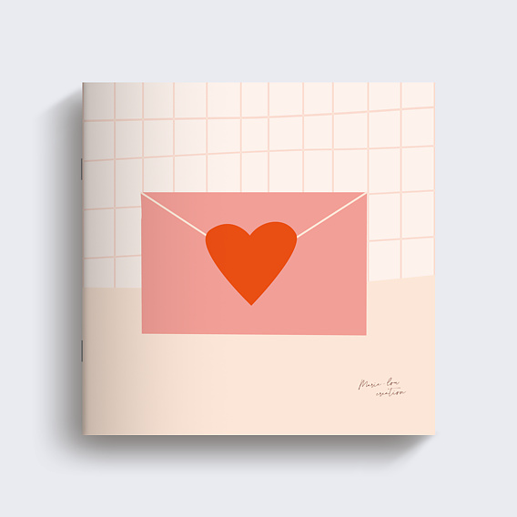 Album photo famille Marie-Lou Création x Popcarte - Enveloppe Recto