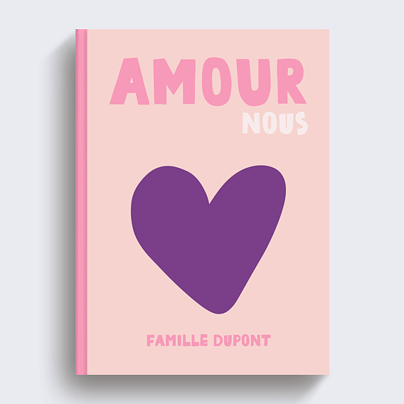 Album Photo Famille Cœur iconique