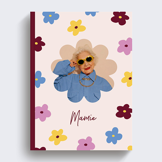 Album Photo Famille Fleurs wavy