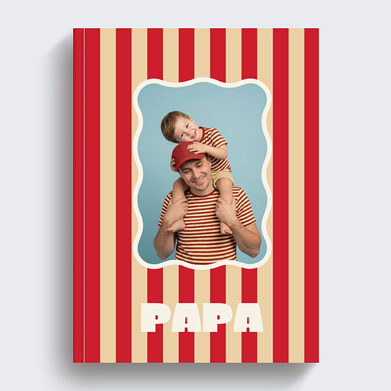 Album Photo Famille Rayures d'amour papa