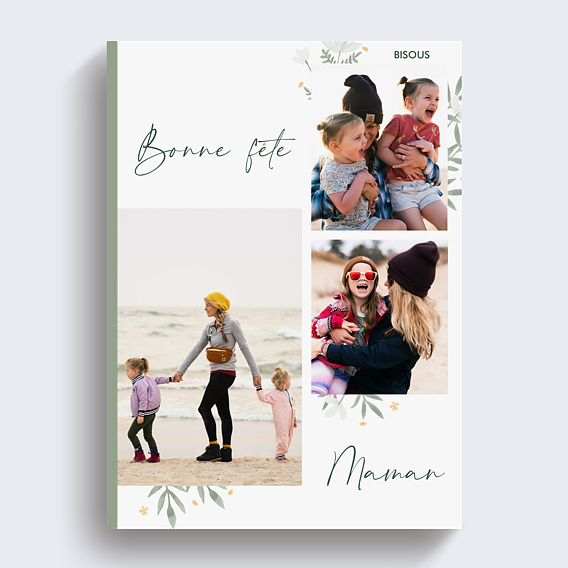 Album Photo Famille Fleurs en Fête