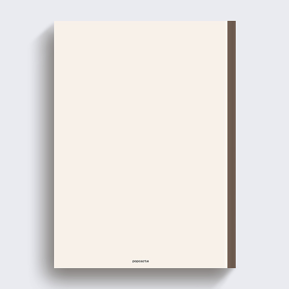 Album photo famille Portrait en manga Verso