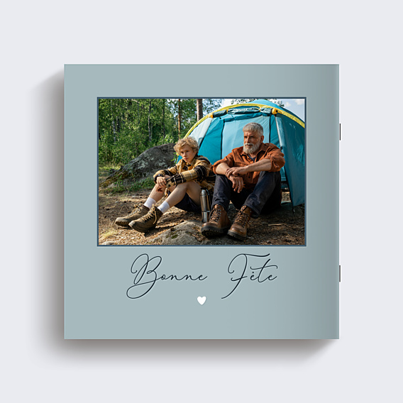 Album Photo Famille Amour en Fête Bleu