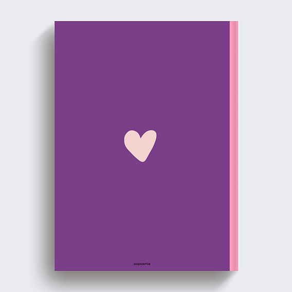 Album photo famille Cœur iconique Verso