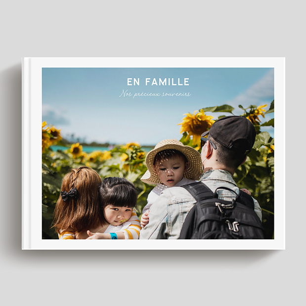 Album Photo Famille Classique Pleine page - Popcarte