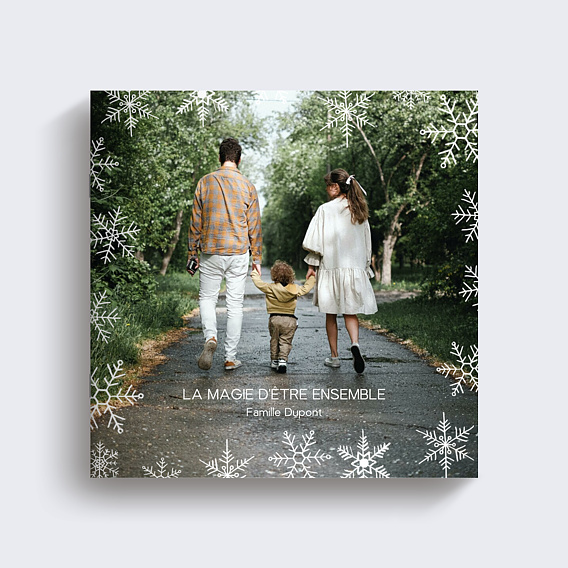 Album photo famille Jolis flocons