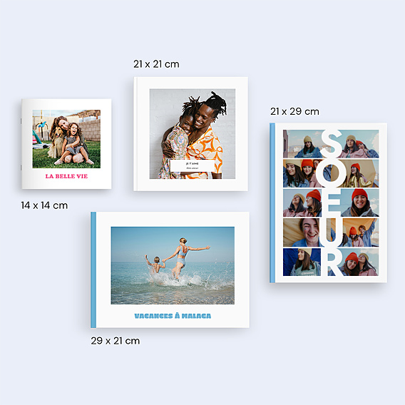 Album Photo Famille Sœur vertical
