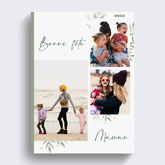 Album Photo Famille Fleurs en Fête
