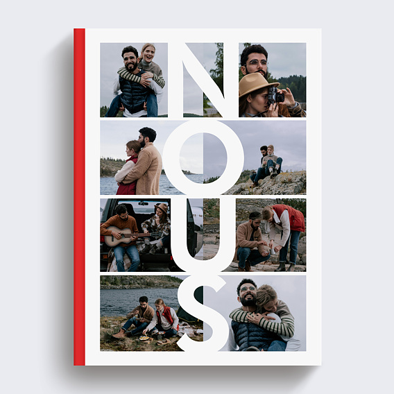 Album photo famille Nous vertical