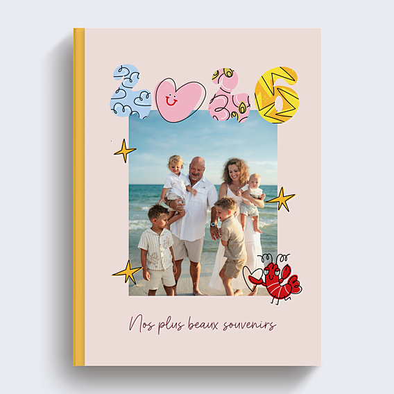 Album Photo Famille Briller toute l'année - Alicia Flipo x Popcarte
