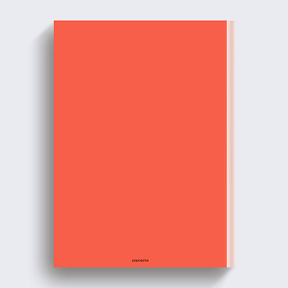 Album Photo Famille Color bloc rouge corail avec photo