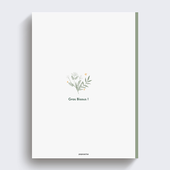 Album photo famille Fleurs en Fête Verso