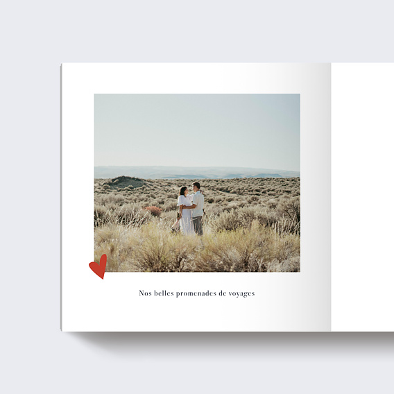 Album Photo Famille Marie-Lou Création x Popcarte - L'Amour