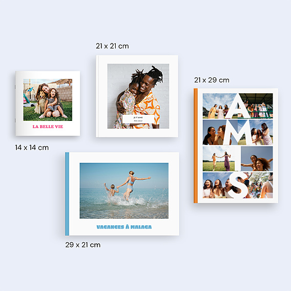 Album Photo Famille Amis vertical