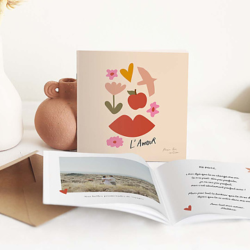 Album Photo Famille Marie-Lou Cration x Popcarte - L'Amour