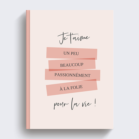 Album photo famille Amour à la Folie Recto