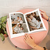 Album photo famille Cœurs Pastels Page 1