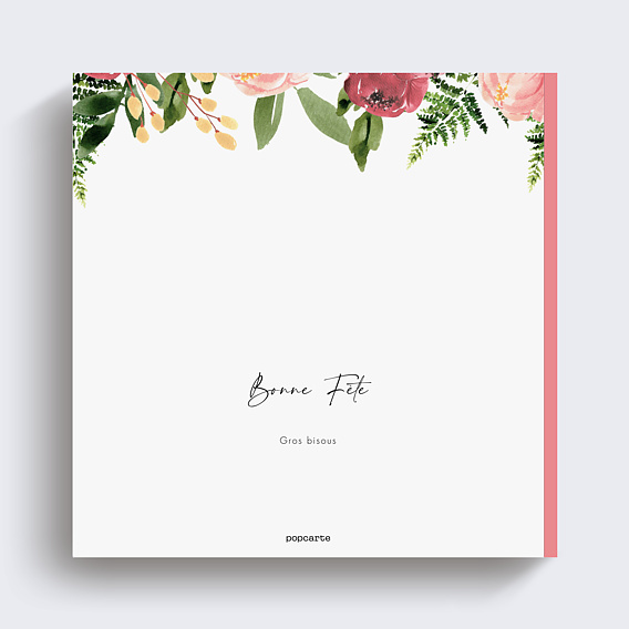 Album photo famille Wild Flowers Verso