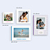 Album Photo Famille Vichy lila