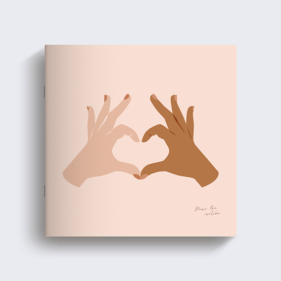 Album photo famille Marie-Lou Création x Popcarte - Mains