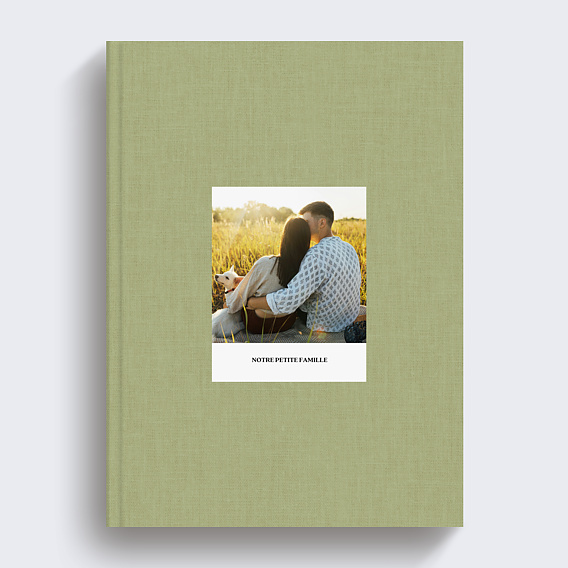 Album photo famille Tissu embossé
