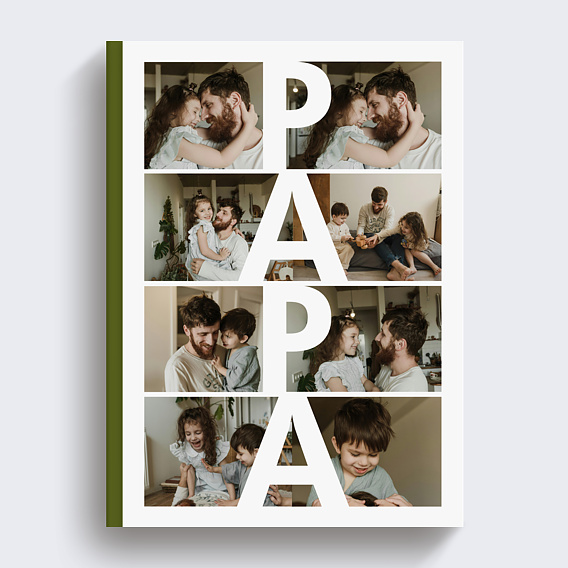 Album photo famille Papa vertical