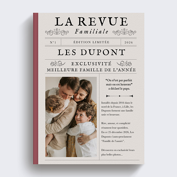 Album photo famille Journal