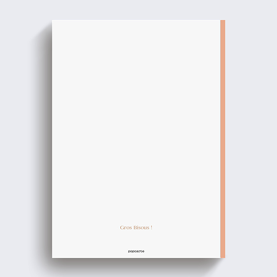 Album photo famille Fleurs Champêtres Verso