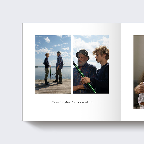 Album photo famille Effet Déchiré Page 1