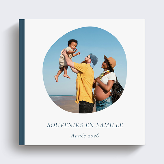 Album photo famille Forme rond