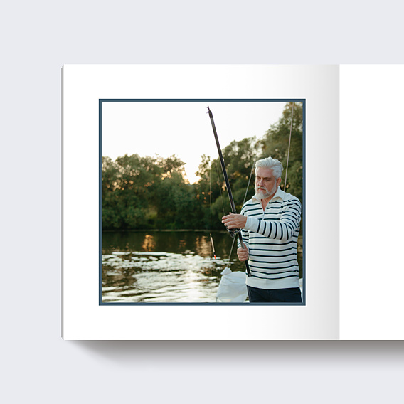 Album Photo Famille Amour en Fête Bleu