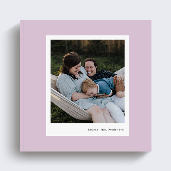 Album photo famille Grand Polaroid